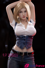 Scarlett belle blonde sexy en silicone 167cm E-cup EN STOCK EU AiBei