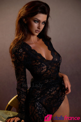 Poup&eacute;e en silicone grandeur nature Lena la parisienne 150cm bonnet B Real Lady