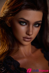 Poup&eacute;e en silicone grandeur nature Lena la parisienne 150cm bonnet B Real Lady