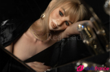 Ruby poupée d'amour en silicone blonde aux yeux verts 168cm bonnet G Real Lady