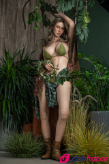 Sexdoll en silicone Nina la beautée aux gros nichons 168cm bonnet G Real Lady