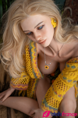 Celeste la hippie love doll en silicone aux seins parfaits 168cm bonnet G Real Lady