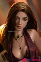 Lyra jeune sex doll en silicone séductrice 159cm A-cup FunWestDoll