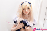 Giselle la poupée d'amour en silicone soubrette coquine 159cm A-cup FunWestDoll