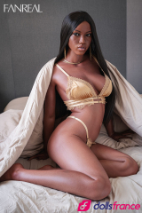 Poupée réaliste en silicone malgache Ellie 173cm D cup FanReal