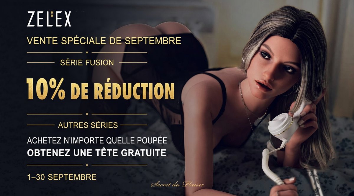 Promo ZELEX une 2nd Tête OFFERTE pour l'achat d'une poupée + 10% de réduction sur la SERIE FUSION