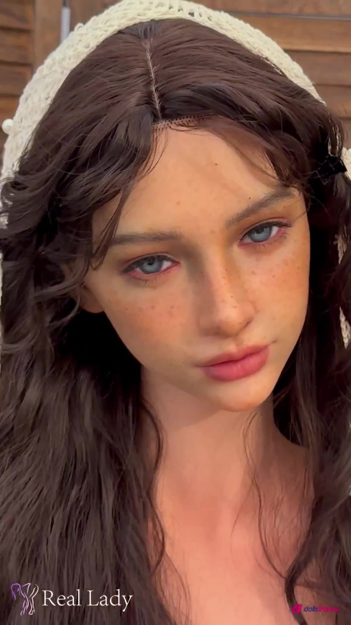Lena sex doll en silicone belle paysanne à grosses meules ROS MAX 159cm bonnet D Real Lady