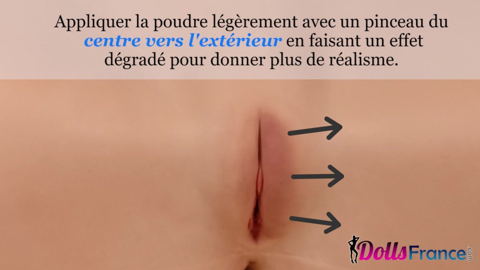 Comment colorer le vagin de votre poupée